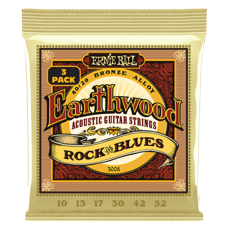Ernie Ball 3008 Komplet strun do gitary akustycznej 10-52