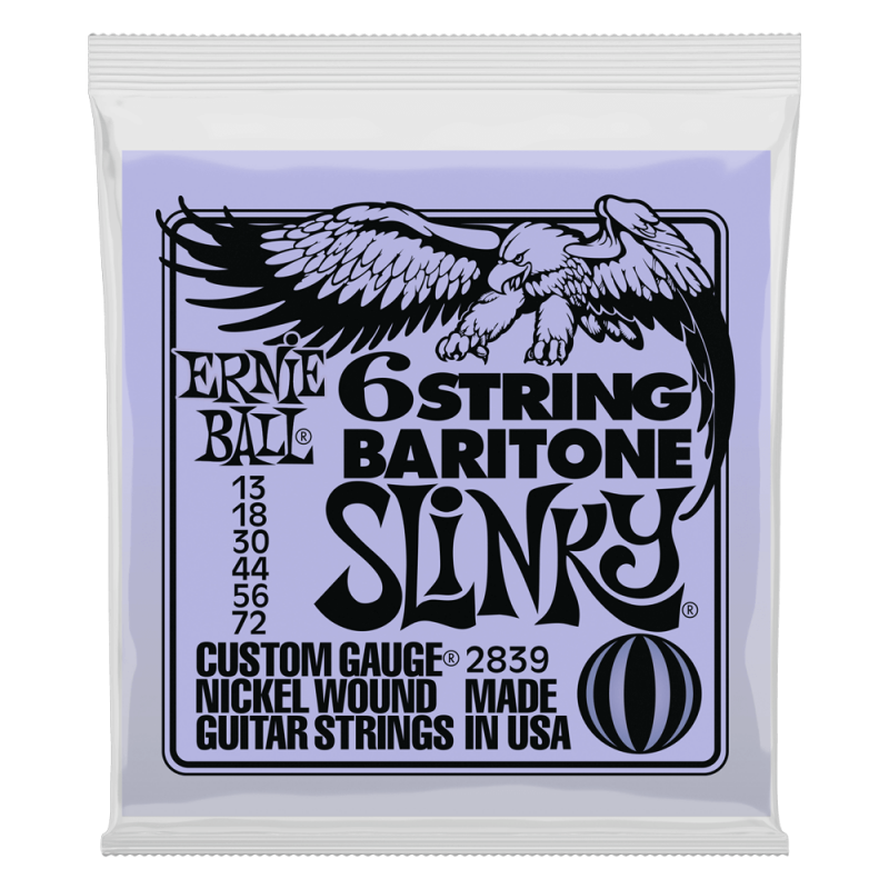 Ernie Ball 2839 Komplet strun do gitary elektrycznej 13-72 Ernie Ball 2839 Komplet strun do gitary elektrycznej 13-72