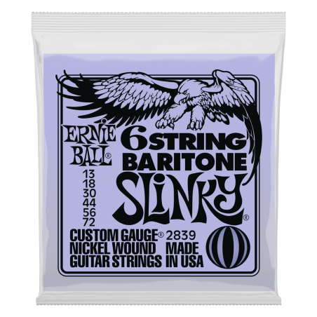 Ernie Ball 2839 Komplet strun do gitary elektrycznej 13-72
