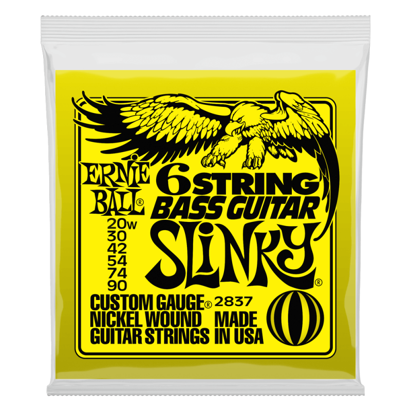 Ernie Ball 2837 Komplet strun do gitary basowej 20-90 Ernie Ball 2837 Komplet strun do gitary basowej 20-90