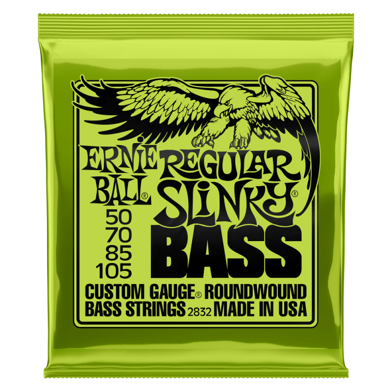 Ernie Ball 2832 Komplet strun do gitary basowej 50-105 Ernie Ball 2832 Komplet strun do gitary basowej 50-105