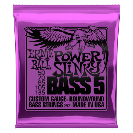 Ernie Ball 2821 Komplet strun do gitary basowej 50-135