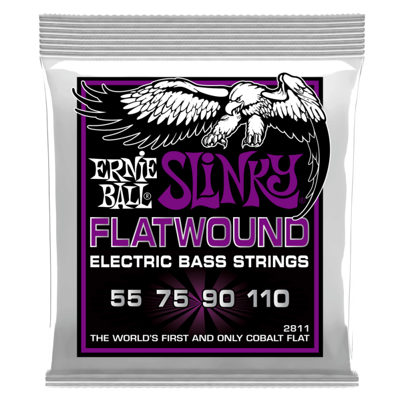 Ernie Ball 2811 Komplet strun do gitary basowej 55-110 Ernie Ball 2811 Komplet strun do gitary basowej 55-110