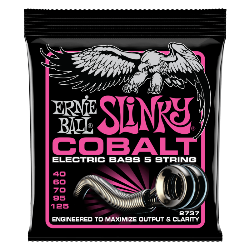 Ernie Ball 2737 Komplet strun do gitary basowej 40-125 Ernie Ball 2737 Komplet strun do gitary basowej 40-125