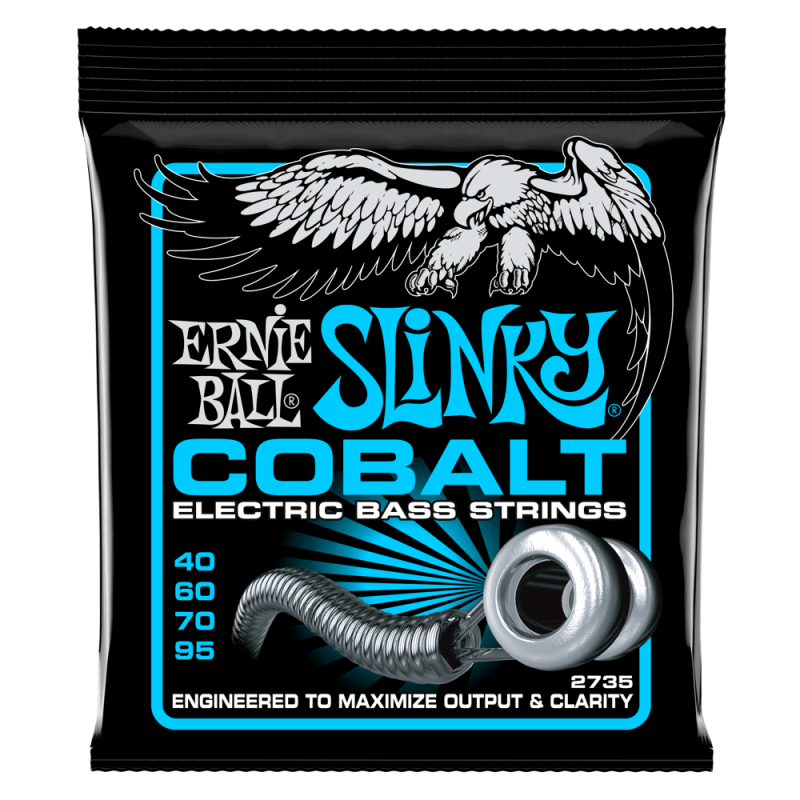 Ernie Ball 2735 Komplet strun do gitary basowej 40-95 Ernie Ball 2735 Komplet strun do gitary basowej 40-95