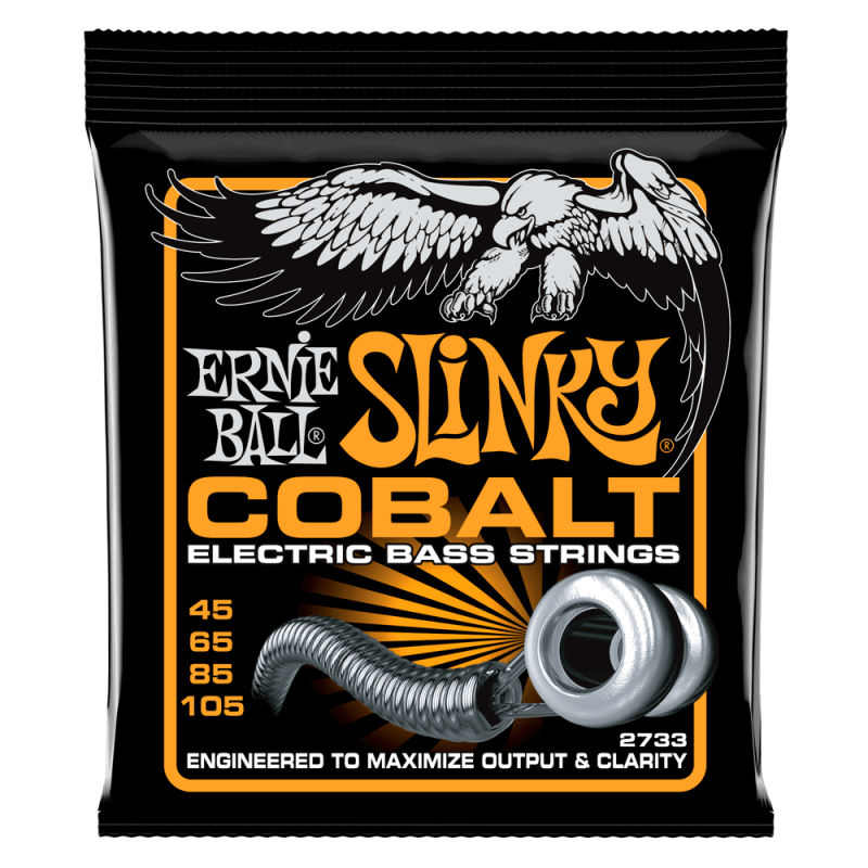 Ernie Ball 2733 Komplet strun do gitary basowej 45-105 Ernie Ball 2733 Komplet strun do gitary basowej 45-105