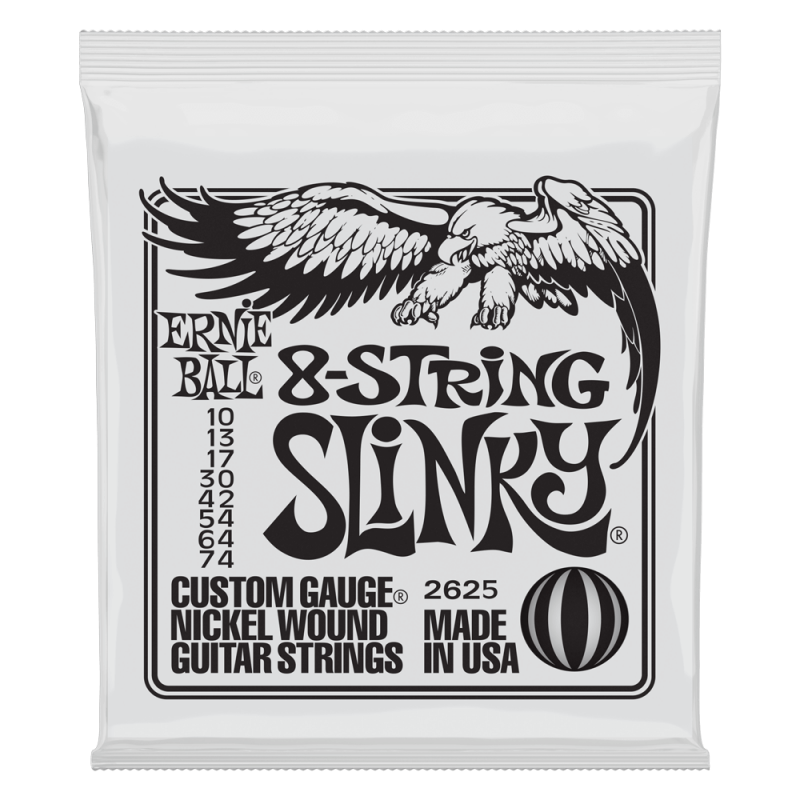 Ernie Ball 2625 Komplet strun do gitary elektrycznej 10-74 Ernie Ball 2625 Komplet strun do gitary elektrycznej 10-74