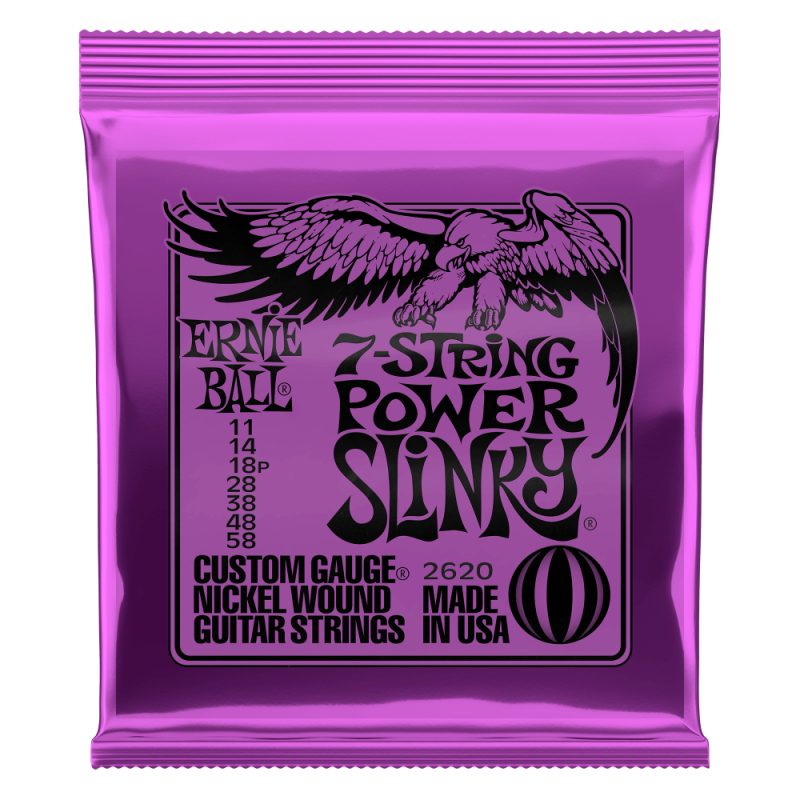 Ernie Ball 2620 Komplet strun do gitary elektrycznej 11-58 Ernie Ball 2620 Komplet strun do gitary elektrycznej 11-58