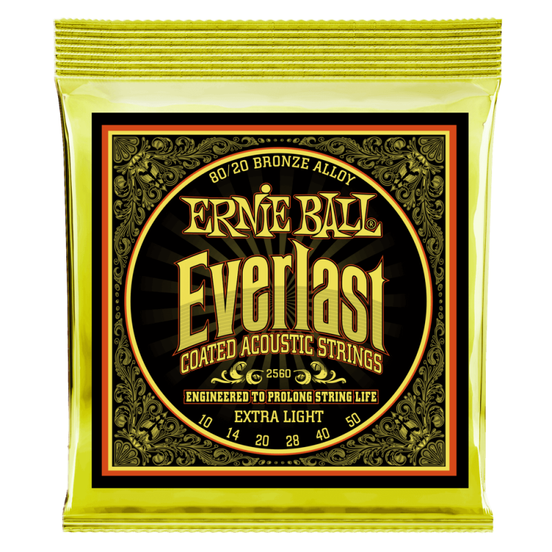 Ernie Ball 2560 Komplet strun do gitary akustycznej 10-50 Ernie Ball 2560 Komplet strun do gitary akustycznej 10-50