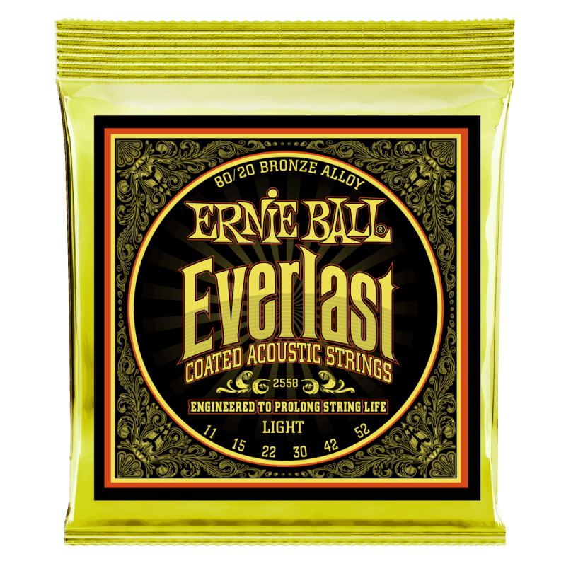 Ernie Ball 2558 Komplet strun do gitary akustycznej 11-52 Ernie Ball 2558 Komplet strun do gitary akustycznej 11-52