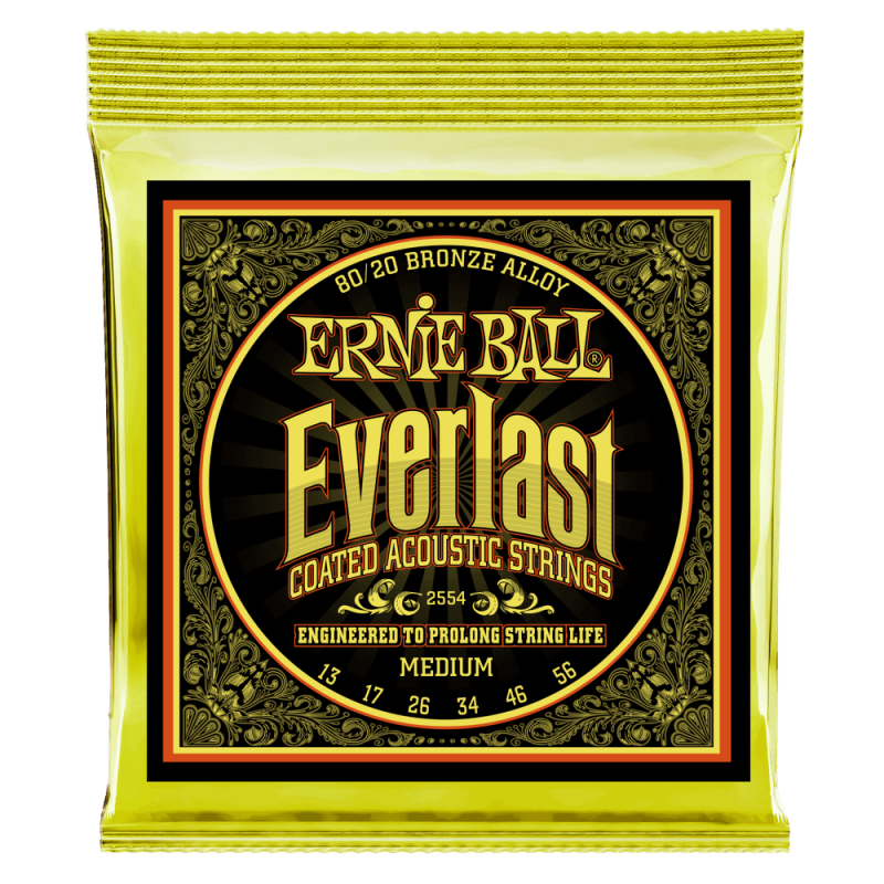 Ernie Ball 2554 Komplet strun do gitary akustycznej 13-56 Ernie Ball 2554 Komplet strun do gitary akustycznej 13-56