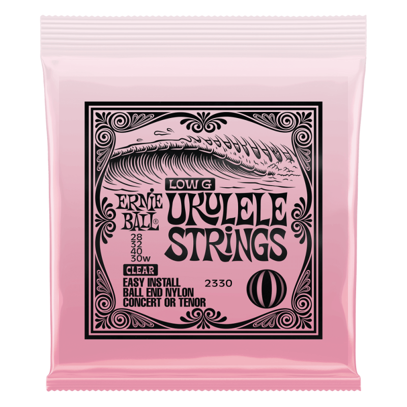 Ernie Ball 2330 Komplet strun do ukulele koncertowego lub tenorowego 28-30 Ernie Ball 2330 Komplet strun do ukulele koncertowego lub tenorowego 28-30