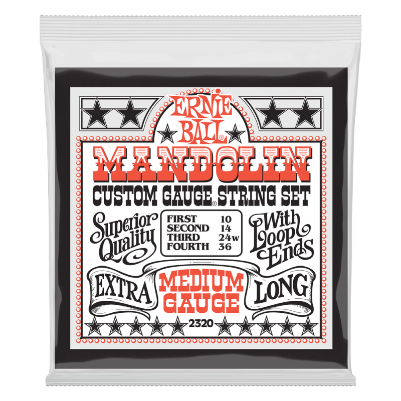 Ernie Ball 2320 Komplet strun do mandoliny 10-36 Ernie Ball 2320 Komplet strun do mandoliny 10-36