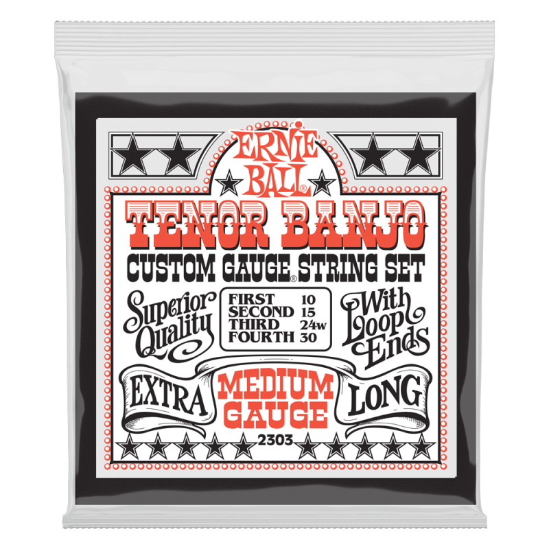 Ernie Ball 2303 Komplet strun do banjo 10-30 Ernie Ball 2303 Komplet strun do banjo 10-30