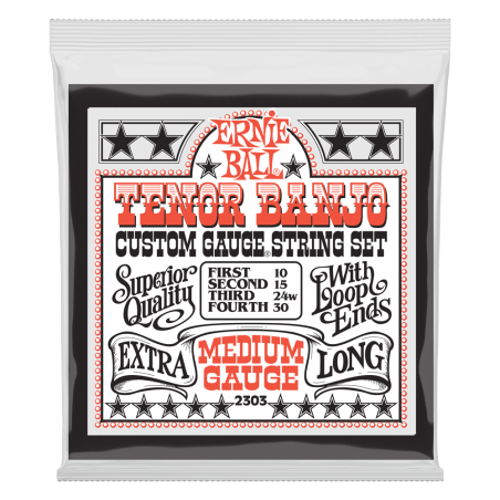 Ernie Ball 2303 Komplet strun do banjo 10-30
