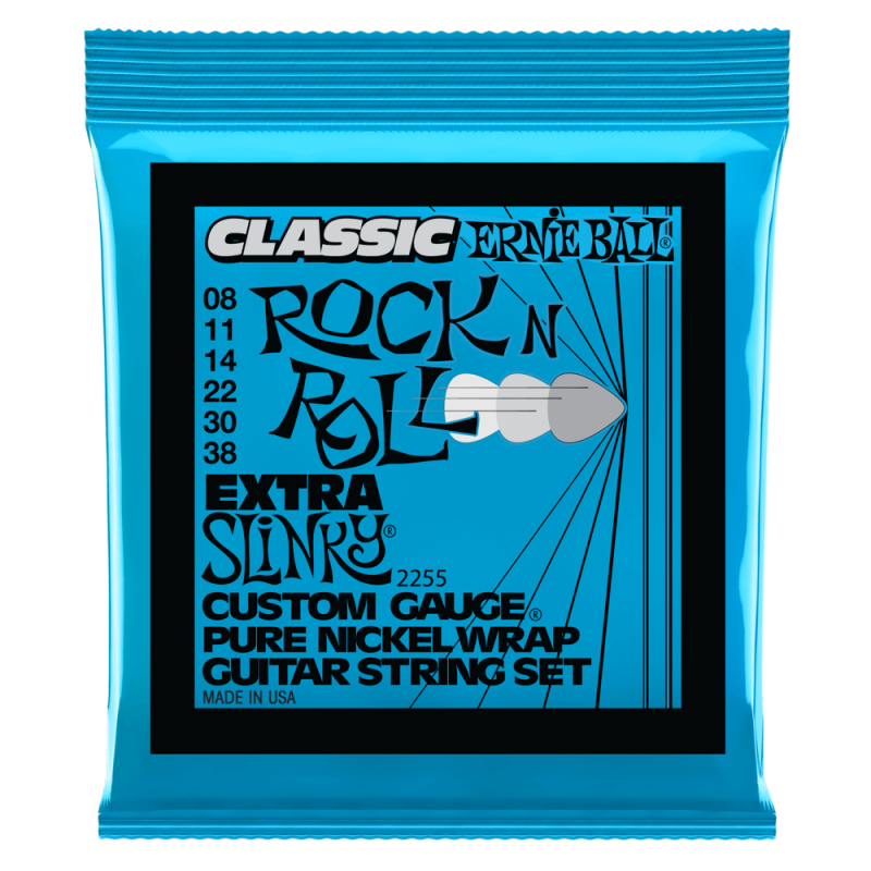 Ernie Ball 2255 Komplet strun do gitary elektrycznej 8-38 Ernie Ball 2255 Komplet strun do gitary elektrycznej 8-38