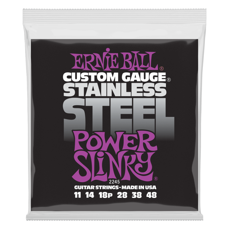 Ernie Ball 2245 Komplet strun do gitary elektrycznej 11-48 Ernie Ball 2245 Komplet strun do gitary elektrycznej 11-48