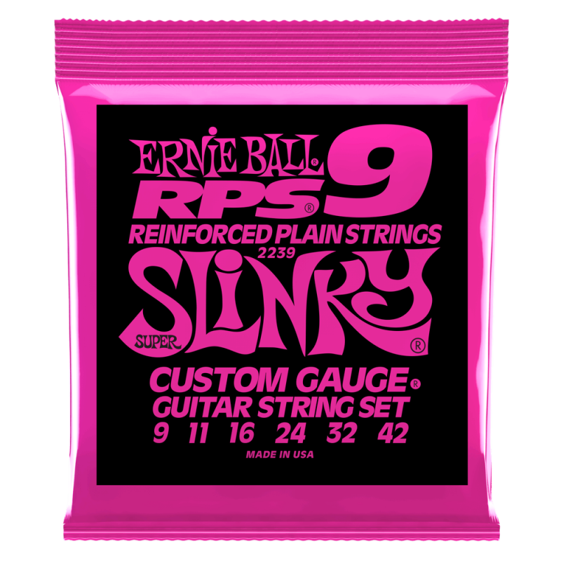 Ernie Ball 2239 Komplet strun do gitary elektrycznej 9-42 Ernie Ball 2239 Komplet strun do gitary elektrycznej 9-42