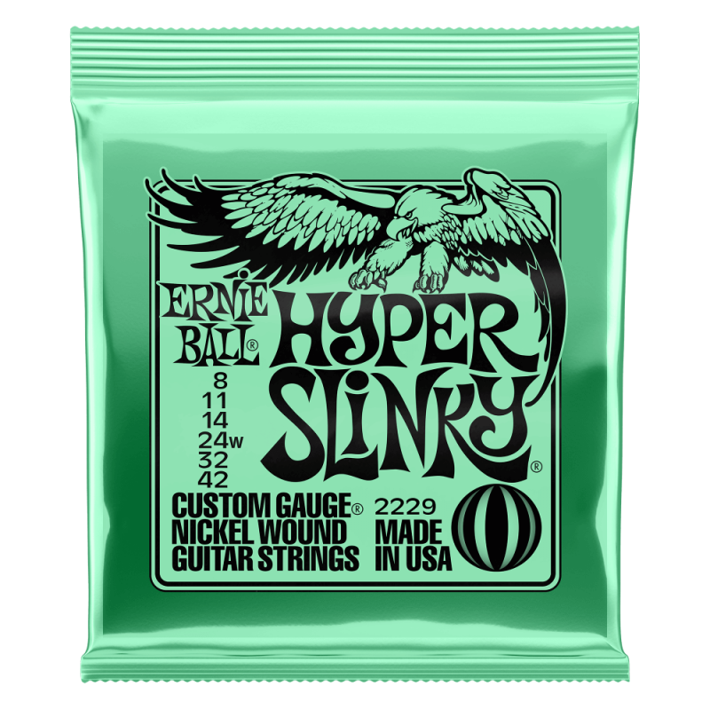 Ernie Ball 2229 Komplet strun do gitary elektrycznej 8-42 Ernie Ball 2229 Komplet strun do gitary elektrycznej 8-42
