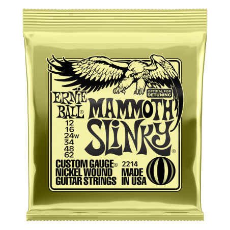 Ernie Ball 2214 Komplet strun do gitary elektrycznej 12-62