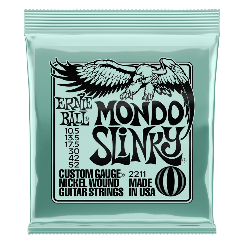 Ernie Ball 2211 Komplet strun do gitary elektrycznej 10.5-52 Ernie Ball 2211 Komplet strun do gitary elektrycznej 10.5-52