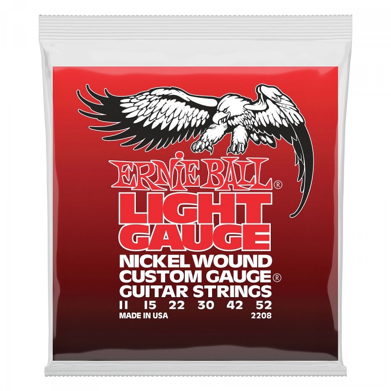 Ernie Ball 2208 Komplet strun do gitary elektrycznej 11-52 Ernie Ball 2208 Komplet strun do gitary elektrycznej 11-52