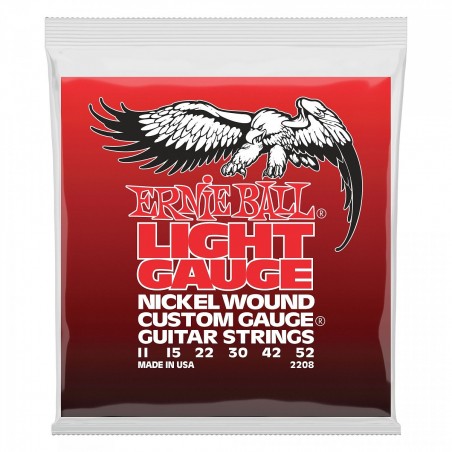 Ernie Ball 2208 Komplet strun do gitary elektrycznej 11-52