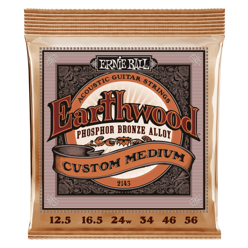Ernie Ball 2143 Komplet strun do gitary akustycznej 12.5-56 Ernie Ball 2143 Komplet strun do gitary akustycznej 12.5-56