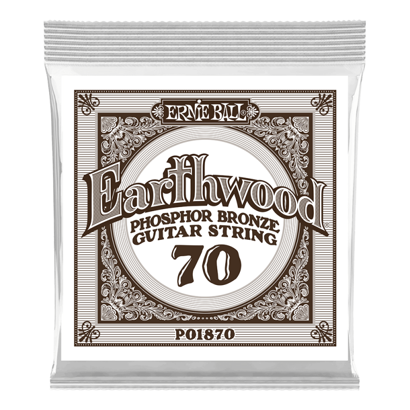 Ernie Ball 1870 Struna pojedyncza do gitary akustycznej .070 3 szt. Ernie Ball 1870 Struna pojedyncza do gitary akustycznej .070 3 szt.