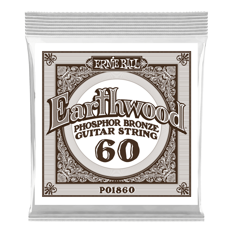 Ernie Ball 1860 Struna pojedyncza do gitary akustycznej .060 3 szt. Ernie Ball 1860 Struna pojedyncza do gitary akustycznej .060 3 szt.