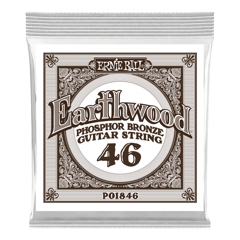 Ernie Ball 1846 Struna pojedyncza do gitary akustycznej .046 6 szt. Ernie Ball 1846 Struna pojedyncza do gitary akustycznej .046 6 szt.
