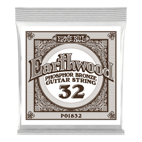 Ernie Ball 1832 Struna pojedyncza do gitary akustycznej .032 6 szt.