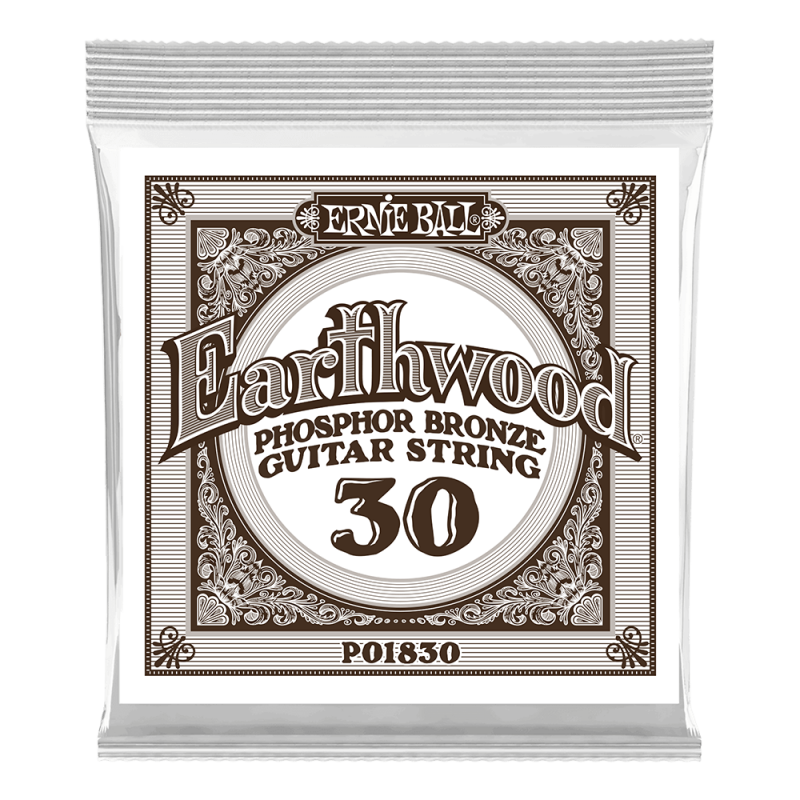 Ernie Ball 1830 Struna pojedyncza do gitary akustycznej .030 6 szt. Ernie Ball 1830 Struna pojedyncza do gitary akustycznej .030 6 szt.
