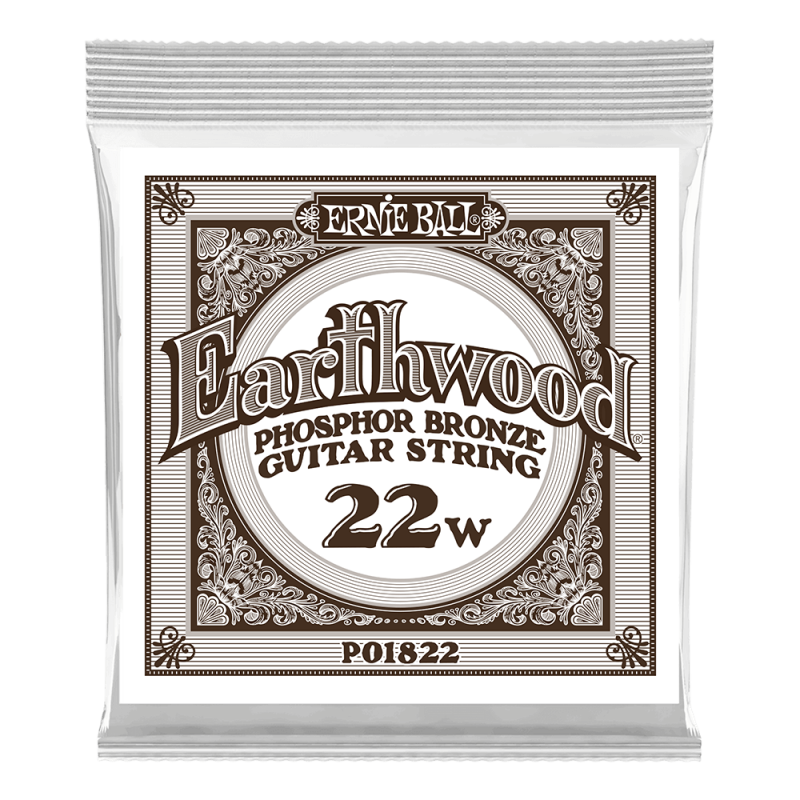 Ernie Ball 1822 Struna pojedyncza do gitary akustycznej .022 6 szt. Ernie Ball 1822 Struna pojedyncza do gitary akustycznej .022 6 szt.