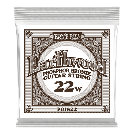 Ernie Ball 1822 Struna pojedyncza do gitary akustycznej .022 6 szt.