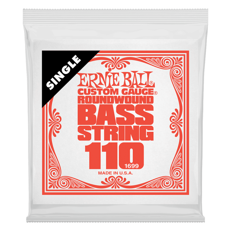 Ernie Ball 1699 Struna pojedyncza do gitary basowej .110 Ernie Ball 1699 Struna pojedyncza do gitary basowej .110