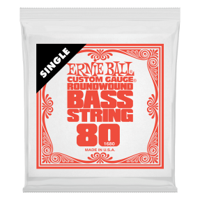 Ernie Ball 1680 Struna pojedyncza do gitary basowej .080