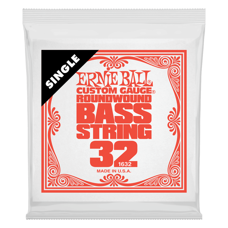 Ernie Ball 1632 Struna pojedyncza do gitary basowej .032 Ernie Ball 1632 Struna pojedyncza do gitary basowej .032