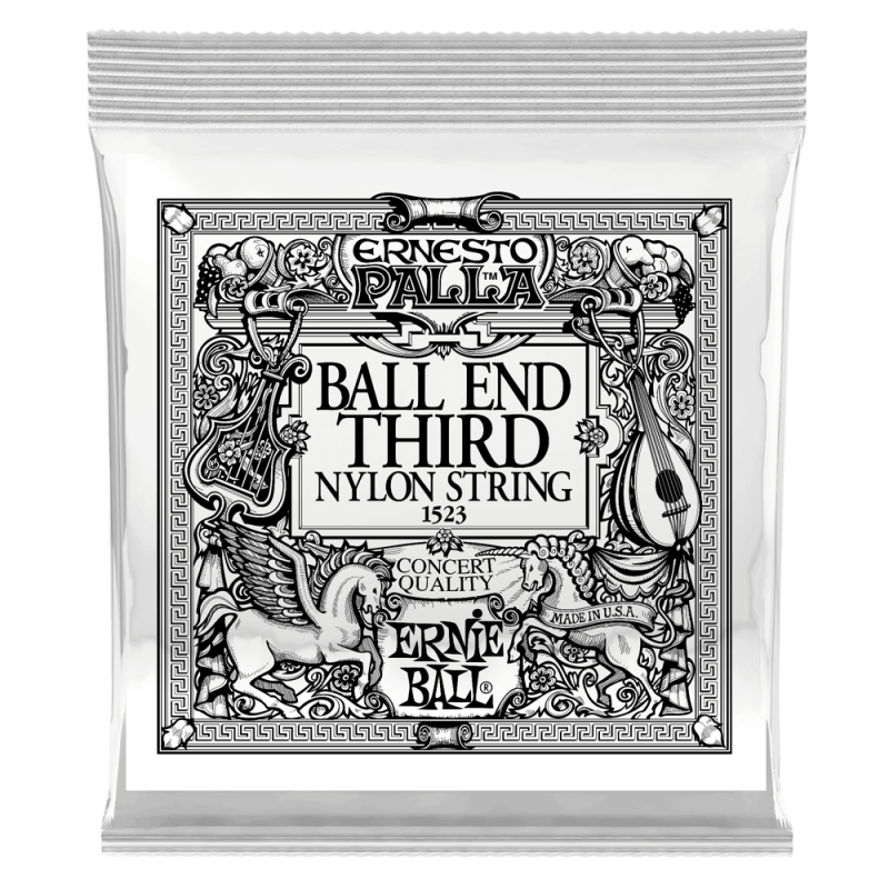 Ernie Ball 1523 Struna pojedyncza do gitary klasycznej .040 6 szt. Ernie Ball 1523 Struna pojedyncza do gitary klasycznej .040 6 szt.