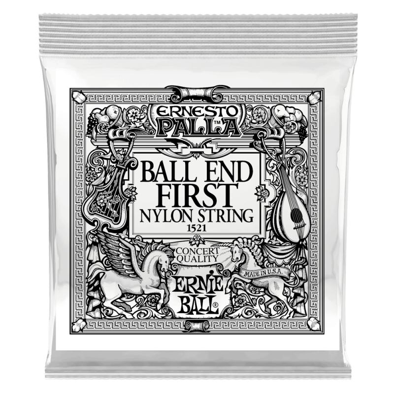 Ernie Ball 1521 Struna pojedyncza do gitary klasycznej .028 6 szt. Ernie Ball 1521 Struna pojedyncza do gitary klasycznej .028 6 szt.