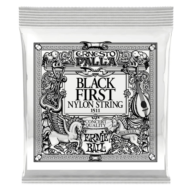 Ernie Ball 1511 Struna pojedyncza do gitary klasycznej .028 6 szt. Ernie Ball 1511 Struna pojedyncza do gitary klasycznej .028 6 szt.