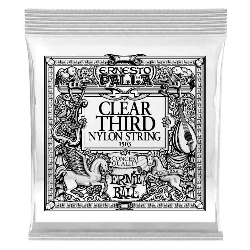 Ernie Ball 1503 Struna pojedyncza do gitary klasycznej .040 6 szt. Ernie Ball 1503 Struna pojedyncza do gitary klasycznej .040 6 szt.