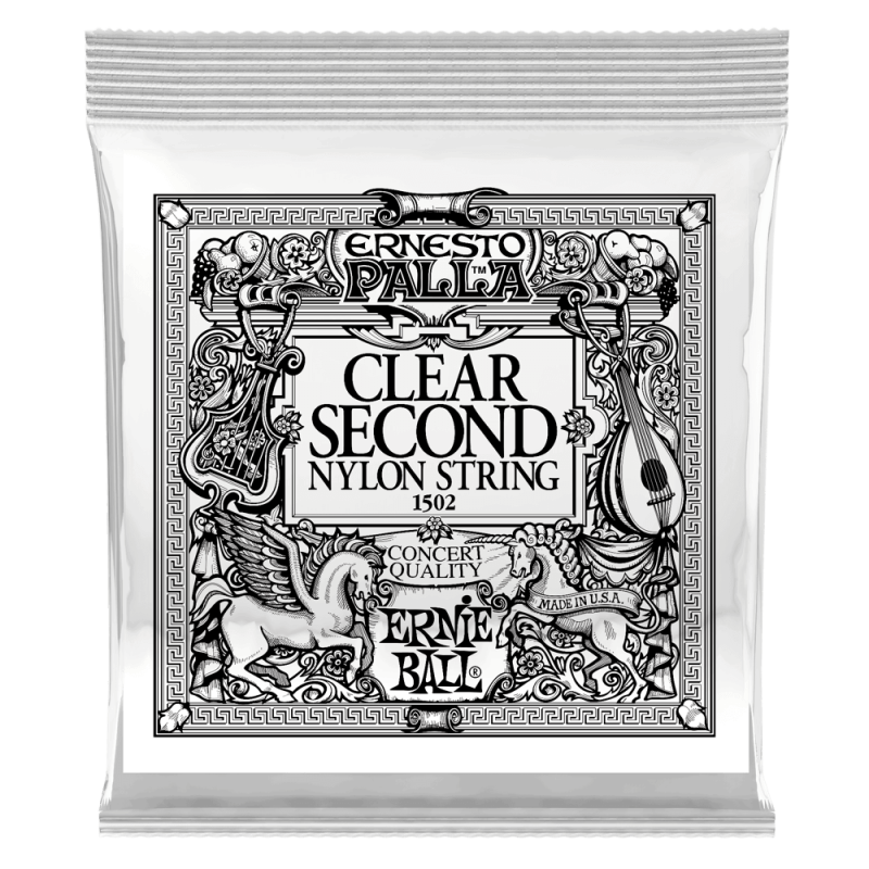 Ernie Ball 1502 Struna pojedyncza do gitary klasycznej .032 6 szt. Ernie Ball 1502 Struna pojedyncza do gitary klasycznej .032 6 szt.
