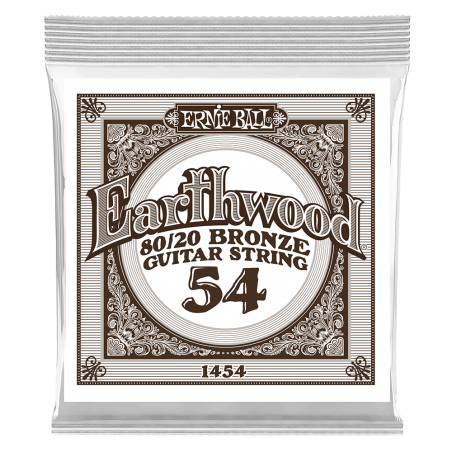Ernie Ball 1454 Struna pojedyncza do gitary akustycznej .054 6 szt.