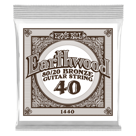 Ernie Ball 1440 Struna pojedyncza do gitary akustycznej .040 6 szt.