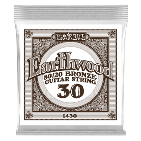Ernie Ball 1430 Struna pojedyncza do gitary akustycznej .030 6 szt.