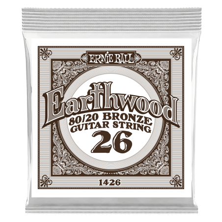 Ernie Ball 1426 Struna pojedyncza do gitary akustycznej .026 6 szt.