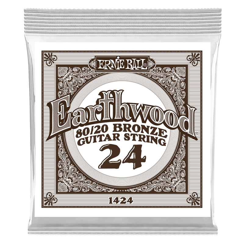 Ernie Ball 1424 Struna pojedyncza do gitary akustycznej .024 6 szt. Ernie Ball 1424 Struna pojedyncza do gitary akustycznej .024 6 szt.