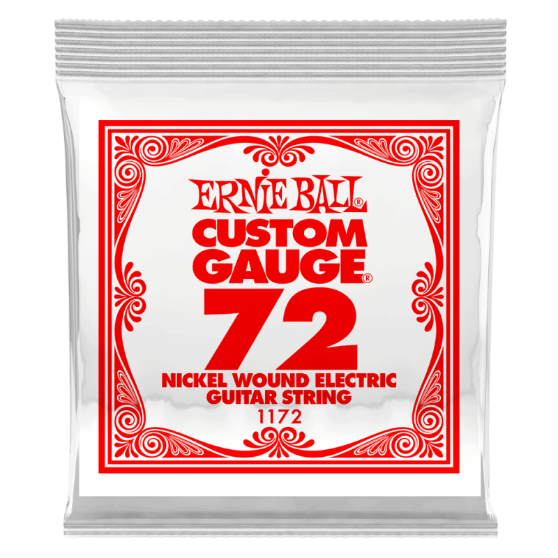 Ernie Ball 1172 Struna pojedyncza do gitary elektrycznej .072 3 szt. Ernie Ball 1172 Struna pojedyncza do gitary elektrycznej .072 3 szt.