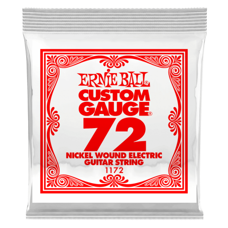 Ernie Ball 1172 Struna pojedyncza do gitary elektrycznej .072 3 szt.